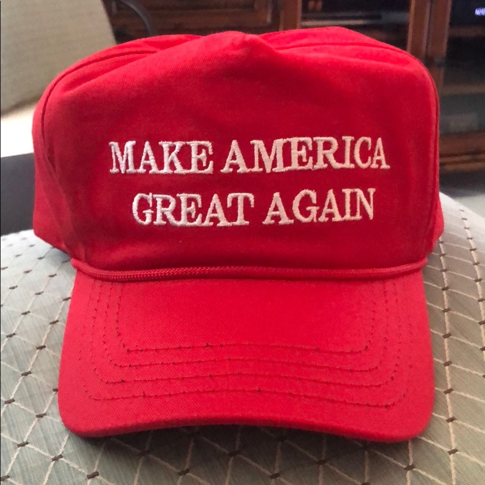 BRAND NEW WITH TAG - MAGA Red Hat Snap back
